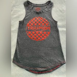 Lucky Brand Triumph Logo Tank XS